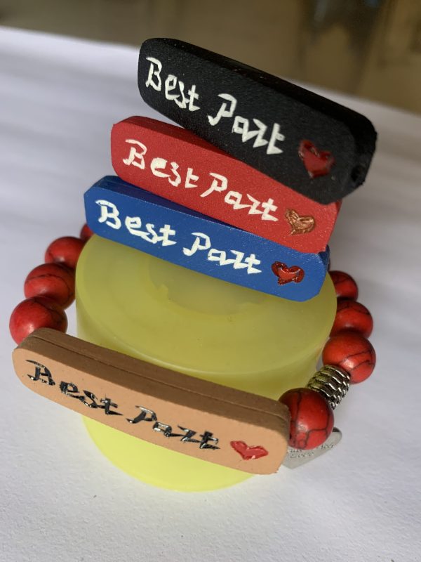 Custom Beaded Name Palette Bracelets - Image 9