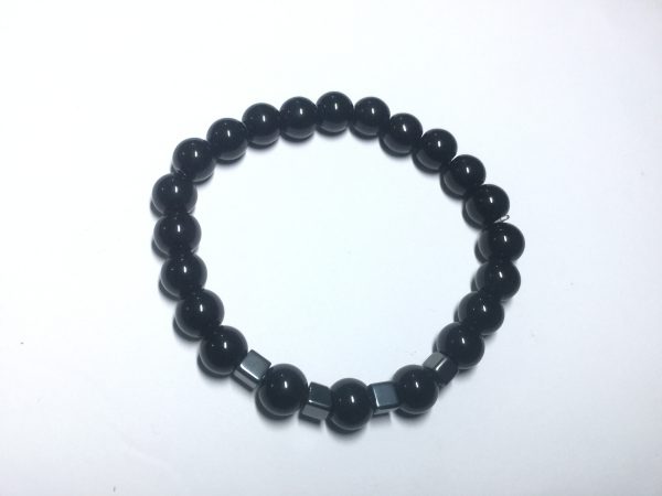 Mettalo Gloss Onyx Bracelet - Image 3