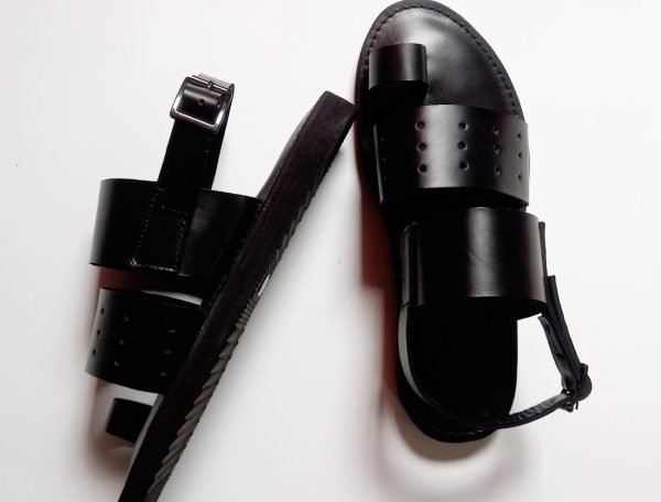 Punch Men's Black Sandals - Image 2