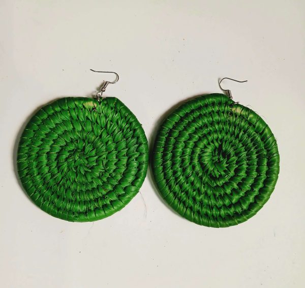 Raffia earrings - Image 2