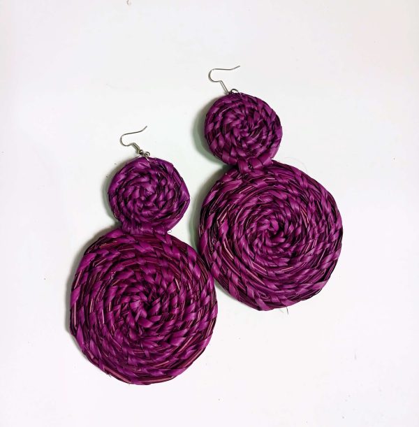 Raffia earrings - Image 10