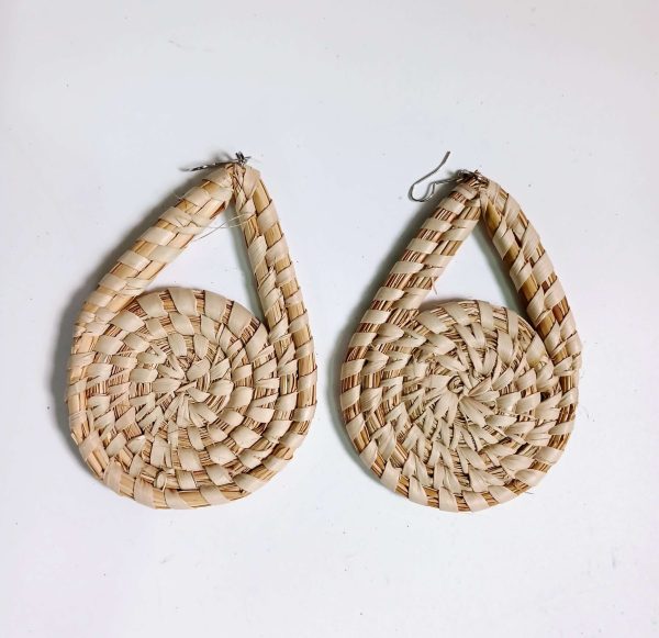 Raffia earrings - Image 5