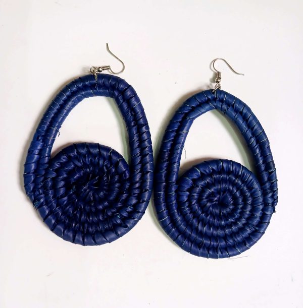 Raffia earrings - Image 9