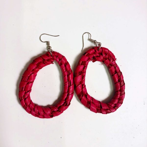 Raffia earrings - Image 8