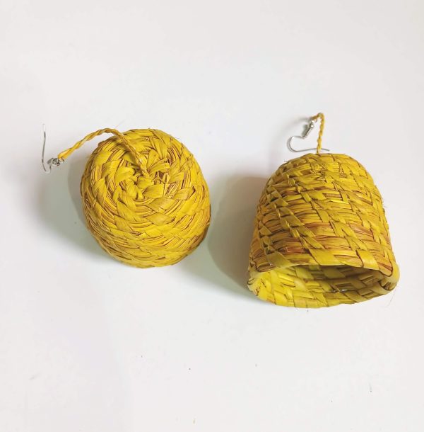 Raffia earrings - Image 7