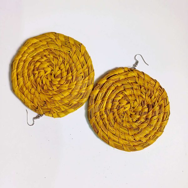 Raffia earrings - Image 4