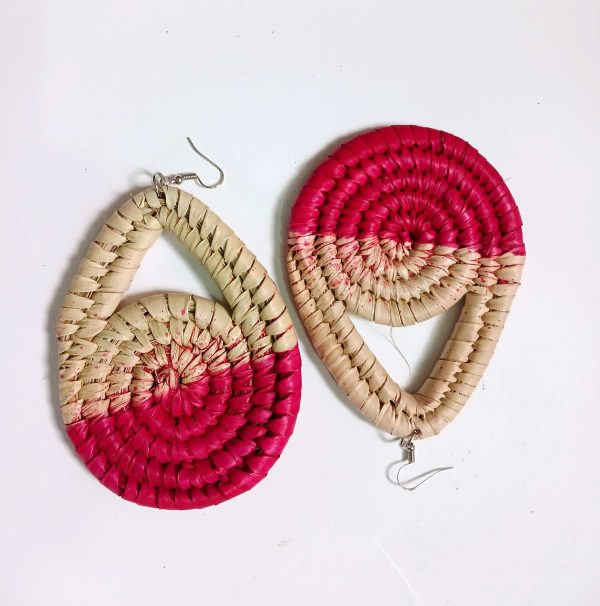 Raffia earrings - Image 3