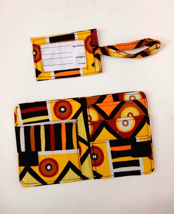 Ankara Passport Pouch