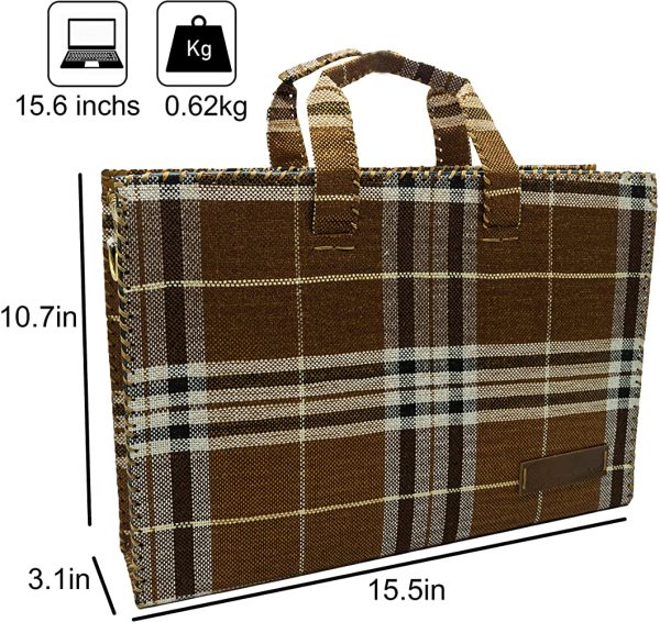 Jute Laptop Bag - Image 2