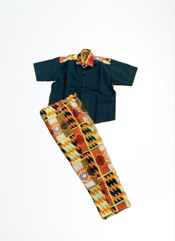 Olakunle Boys Ankara Set