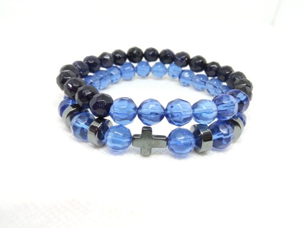 The Blue Tourmaline Bracelet Set