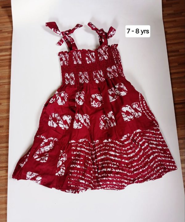 Kids' Ankara Spaghetti Jumpsuit - Image 6