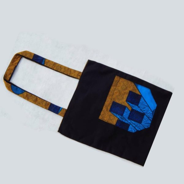 Ankara-Denim Reversible Totes - Image 3